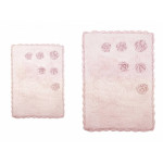 BLOSSOMS PEMBE (розовый) Коврик для ванной
