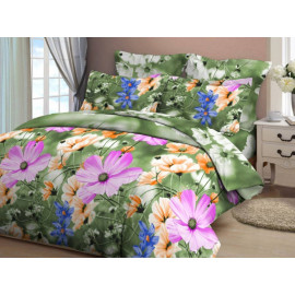 BR-1 КПБ Бязь Нежная Космея-1