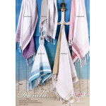 Damla pembe (розовый) полотенце пляжное