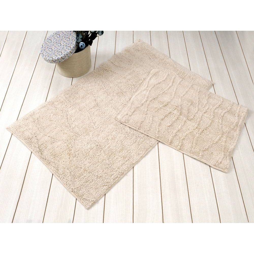 JASMINE Beige (бежевый) Коврик для ванной