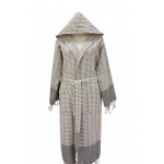 Халат AMBIENTE Grey Cream (кремово-серый)