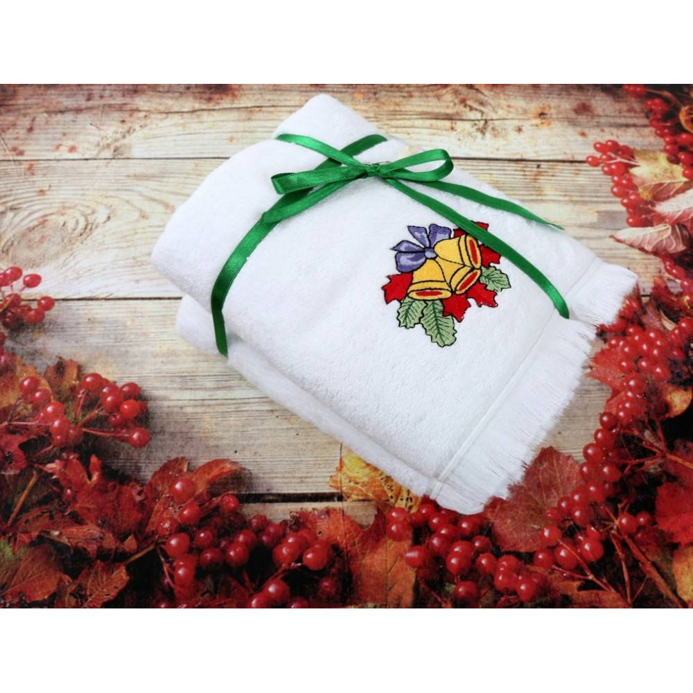 Новогодний набор полотенец Колокольчики