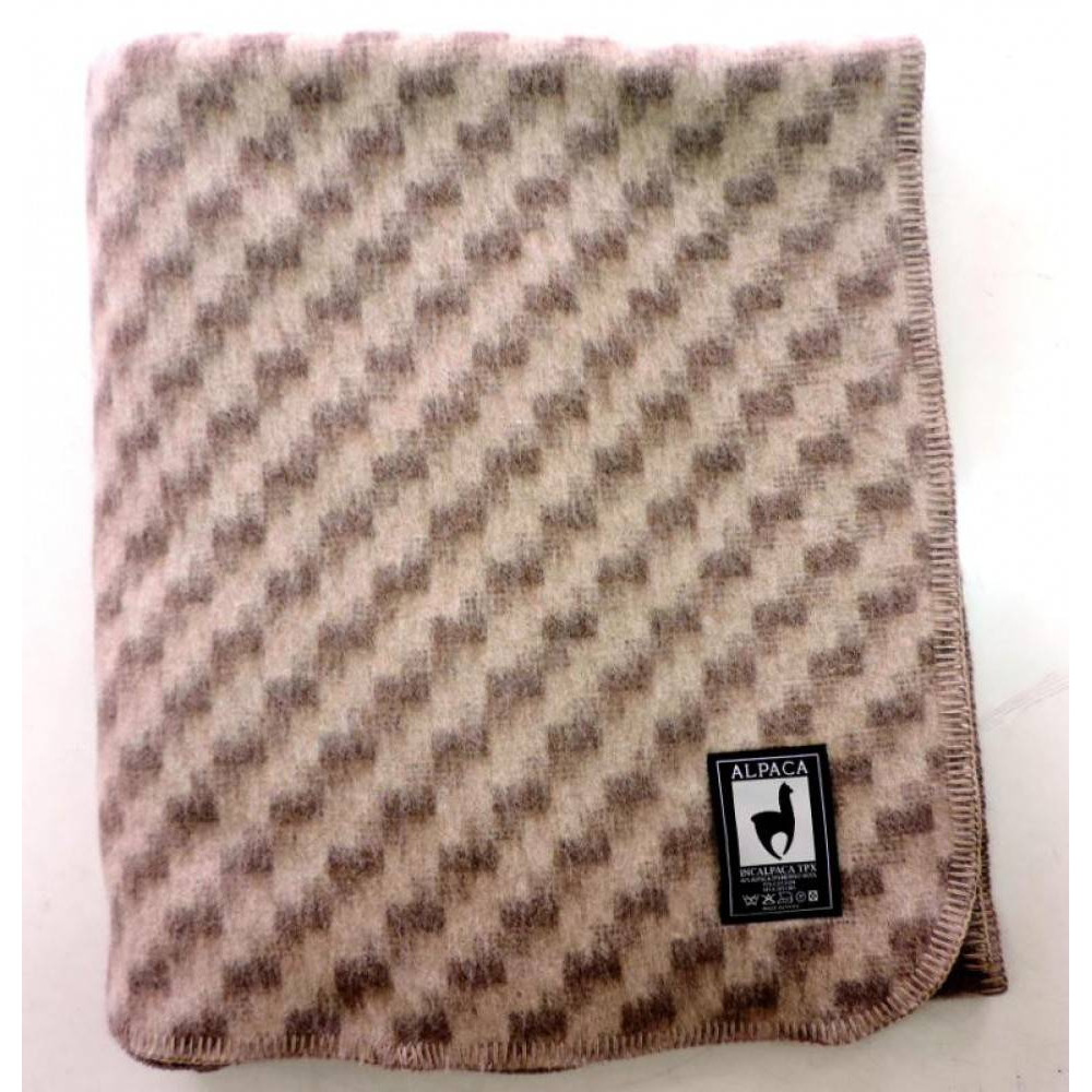 Одеяло INCALPACA (46% шерсть альпака, 33% шерсть мериноса