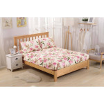 PCT-R-197 Простынь сатин на резинке печатная