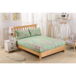 PCT-R-219 Простынь сатин на резинке печатная