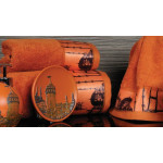 Полотенце с печатью Istanbul Oranj (оранжевый)