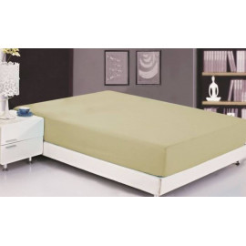 Простынь на резинке (сатин)