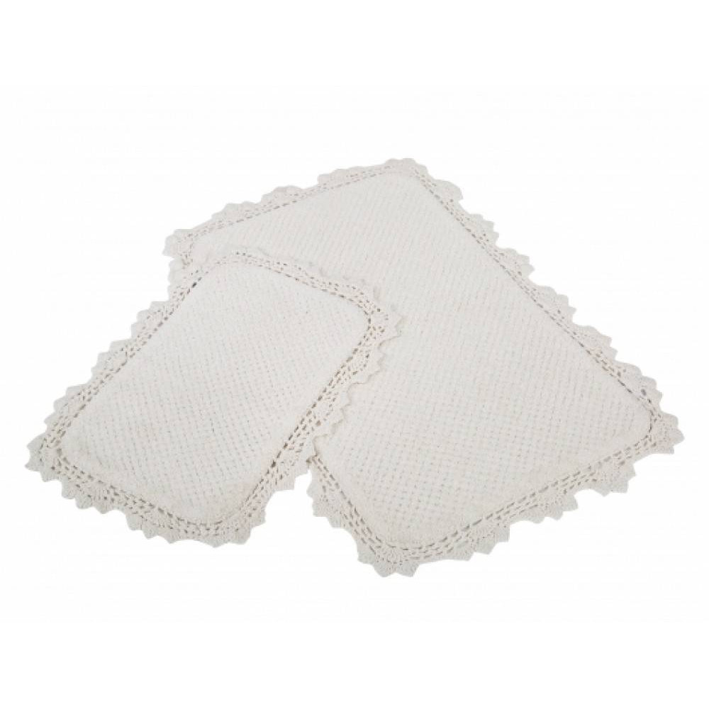 SERRA ECRU (молочный) Коврик для ванной